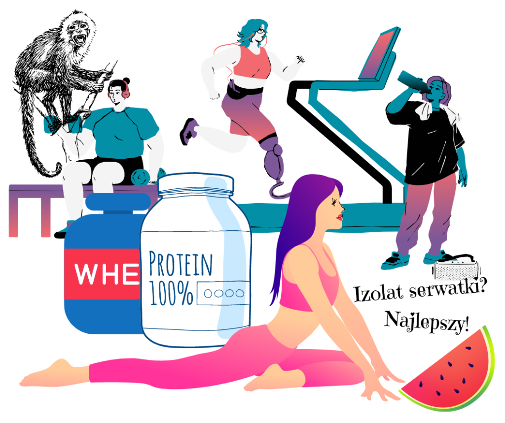  Ta piękna blond sierść od czego proszę Pani? A jelita? A pozostała tkanka łączna?:) Izolat serwatki dla każdego 